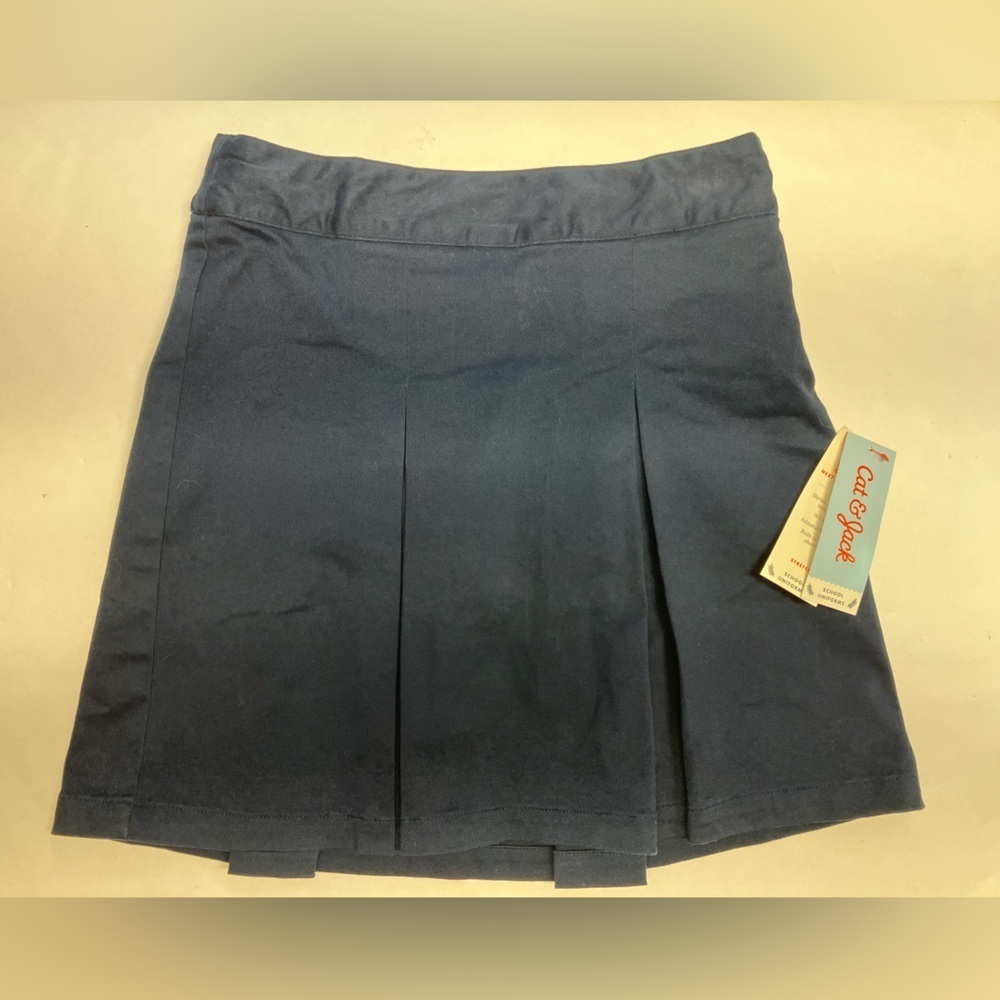 Cat & Jack Girl’s Skort, Size 12, Navy Blue, NWT